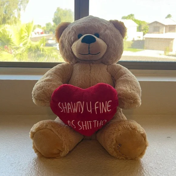 Hollabears | Hollabears Extra Large 16" Shawty U Fine Teddy Bear - Picture 2 of 4